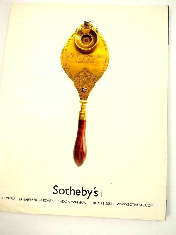 Sotheby's Instruments of Science and Technology Olympia Oct.2002 Paperback gallery