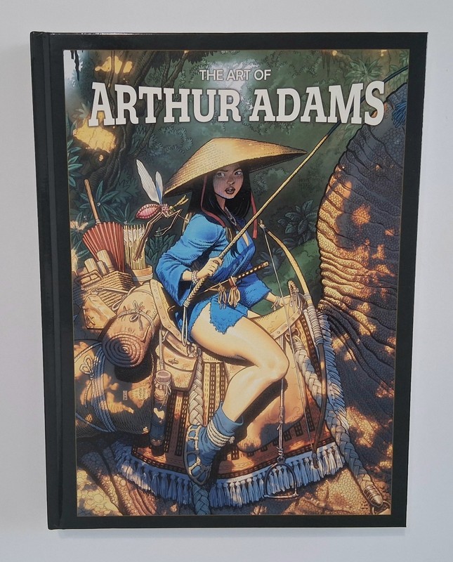 THE ART OF ARTHUR ADAMS HARDCOVER BOOK NEW