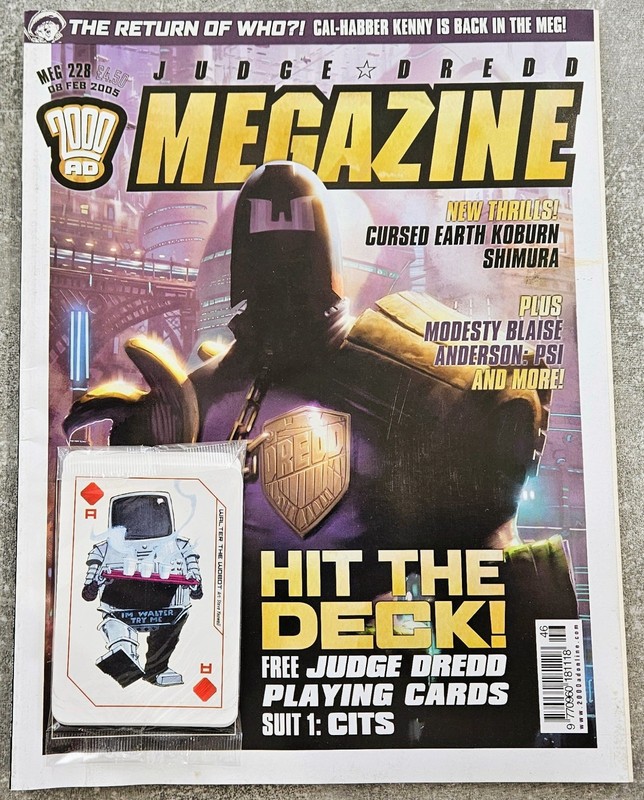 Judge Dredd Megazine – Volume 5 – Issue 228 – Brand New – Unread