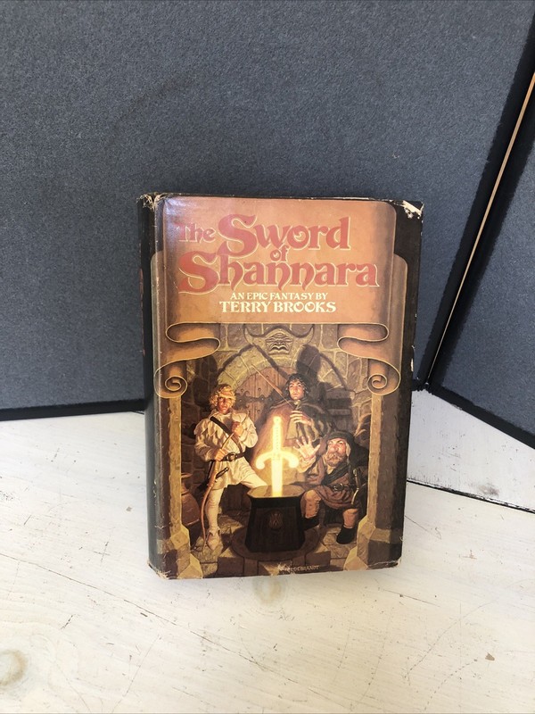 Terry Brooks / The Sword of Shannara 1977 BCE HB HC DJ