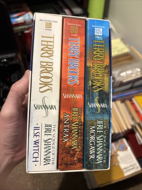 The Voyage of the Jerle Shannara Series Ilse Witch Antrax Morgawr 3 Vol. Box Set