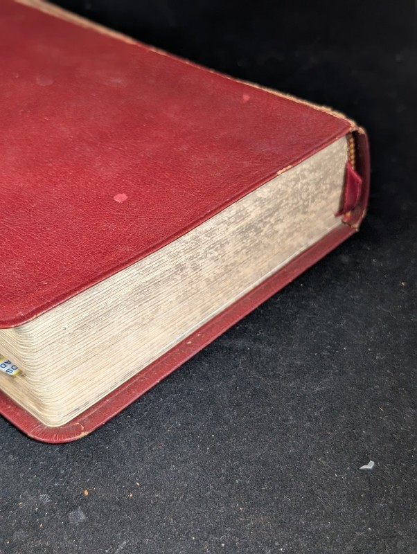 NASB Ryrie Study Bible bonded Leather 1978 Tabbed gallery