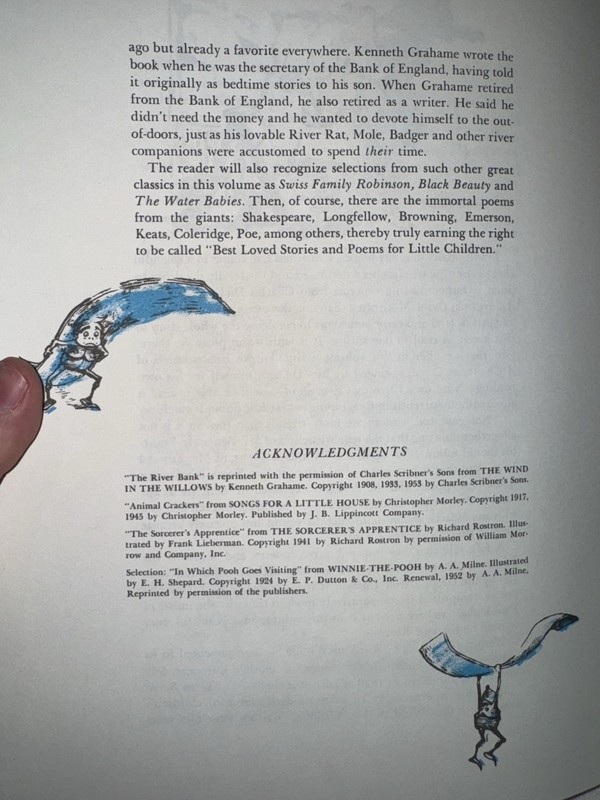Vintage 1975 Best Loved Selections from Children's Classics Hardcover Book gallery