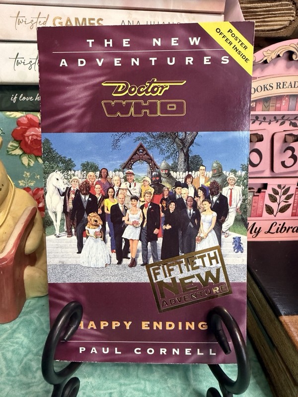 Fiftieth New Adventure Doctor Who Happy Endings Paul Cornell 1996 PB