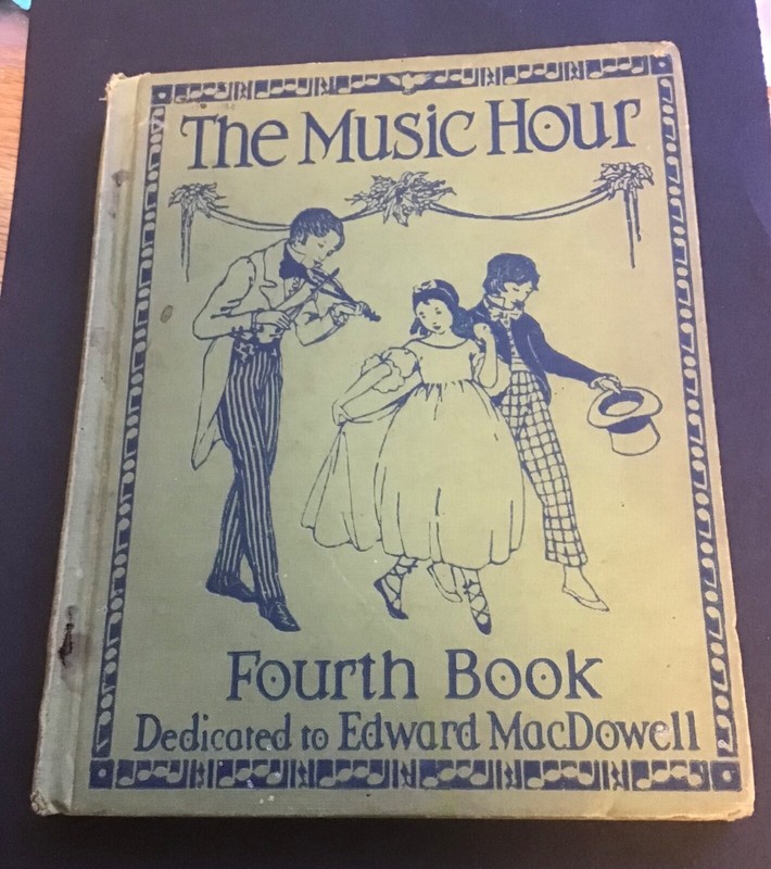The Music Hour Fourth Book By Osbourne McConathy –  Vintage 1937 Hard Cover