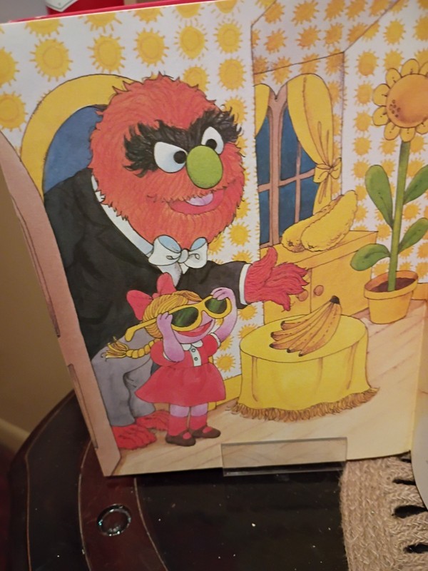 Vtg Sesame Street Book THE HOUSE OF SEVEN 7 COLORS - Madeline Sunshine - 1985 gallery