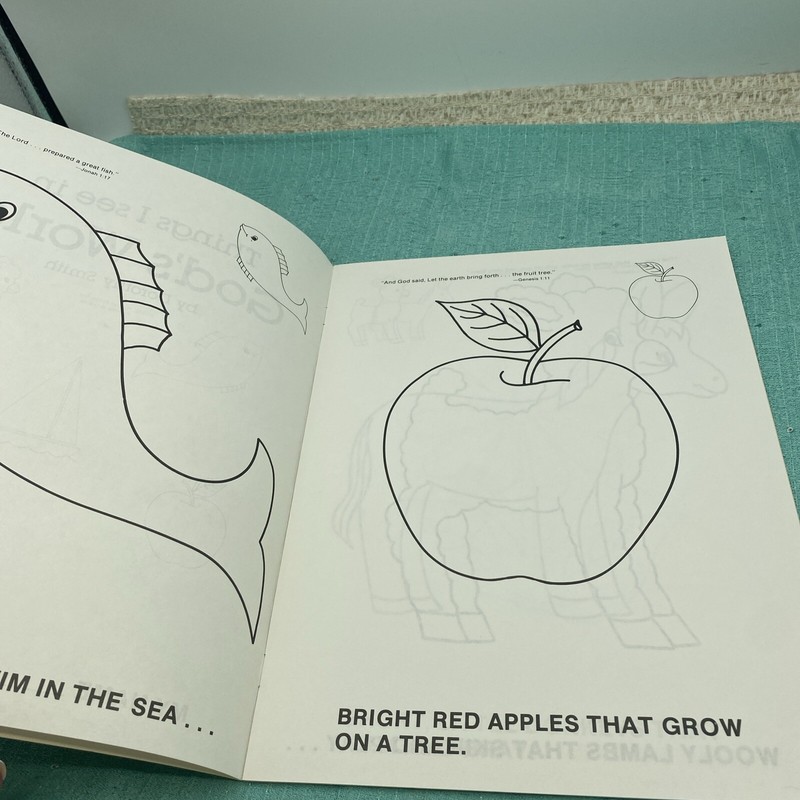 Things I See In God’s World : Level 1~~15 Pages To Color And Discover 1982 gallery