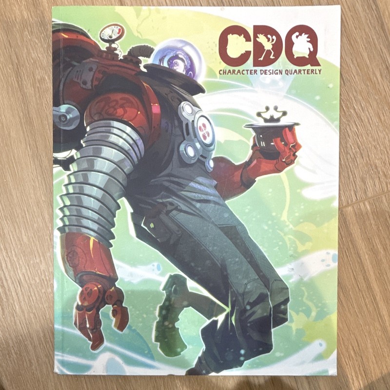 3dtotal Publishing CDQ Character Design Quarterly 1 Visual Development 2017 PB