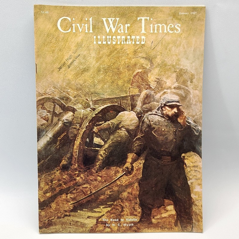 ⭐️ Vintage Civil War Times Illustrated Magazine January 1967