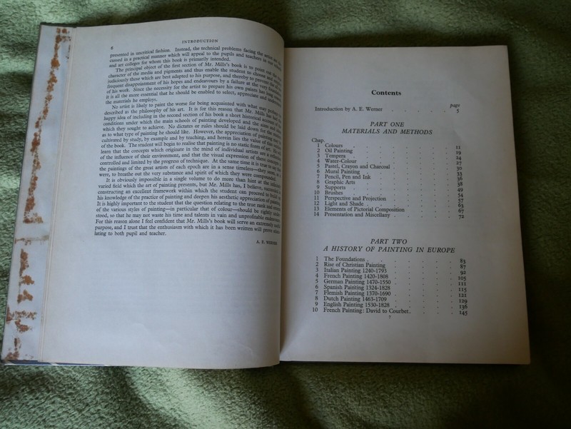 The Practice and History of Painting by John Mills (William Clowes, 1959) gallery