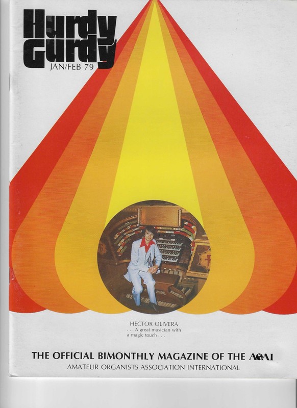 Hurdy Gurdy Magazine Jan.- Feb. 1979 Official Bimonthly Magazine of The AOAI