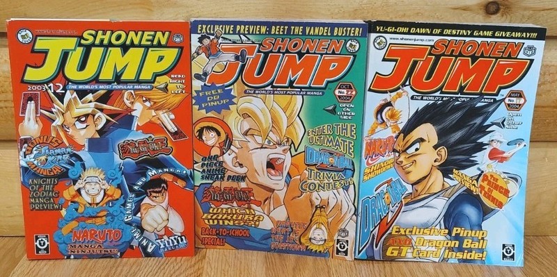 SHONEN JUMP MANGA MAGAZINES 2003-2005 LOT OF 13 GOOD CONDITION gallery