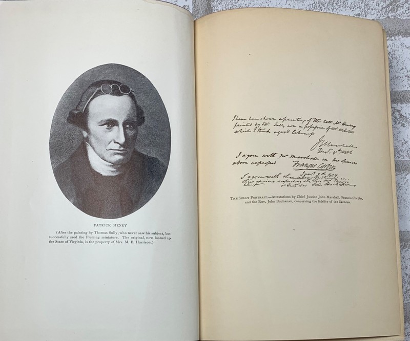 1929 The True Patrick Henry George Morgan Hardcover Biography Illustrations 1st gallery