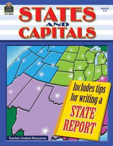 States and Capitals Grd 4-5 – Paperback By Foster, Ruth – VERY GOOD