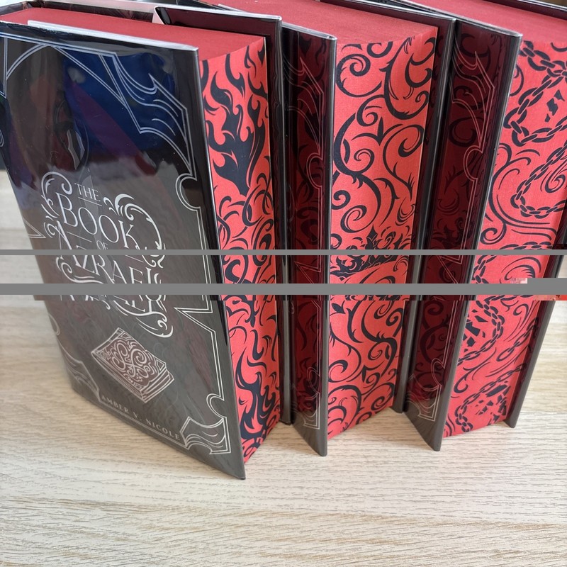 SIGNED Fairyloot Gods And Monsters Set The Book Of Azrael ETC by Amber V Nicole