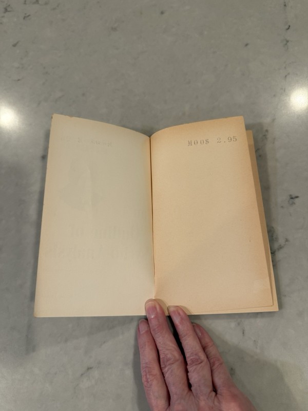 An Outline of Psycho-Analysis, Sigmund Freud, 1969 Norton Library gallery