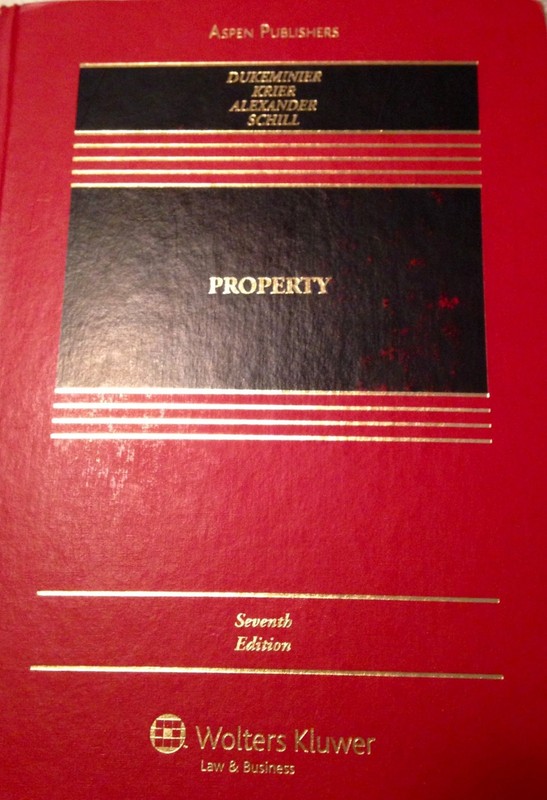 Property – hardcover Dukeminier, Jesse|Krier, James E.|Schill, Michael H.|Al…
