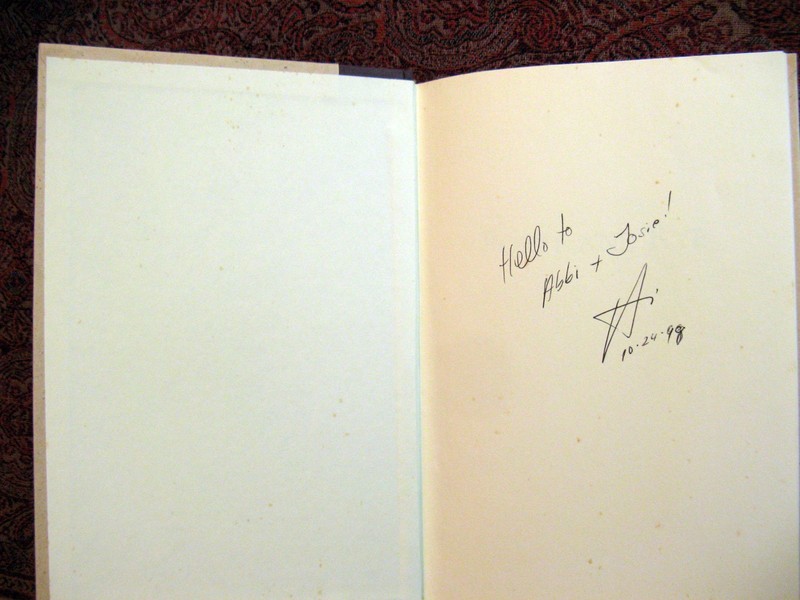 Poppy and Rye, by Avi, Illustrated by Brian Floca. Inscribed by the author, 1998 gallery