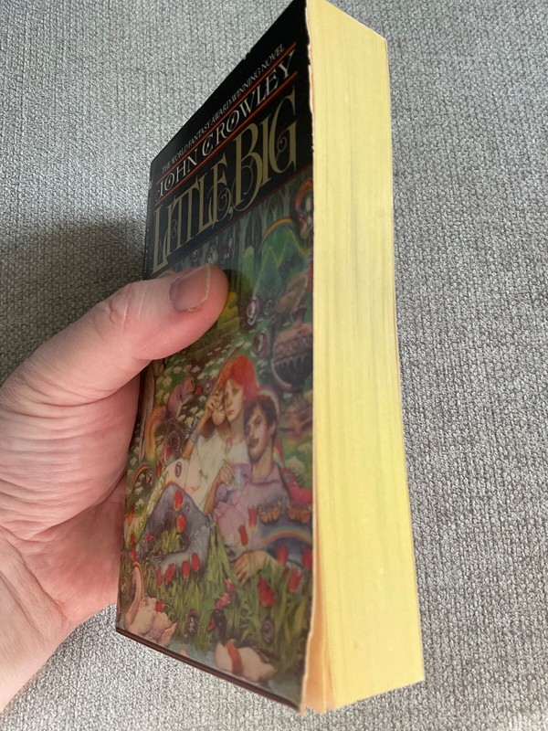 LITTLE BIG, John Crowley Cover Art by Yvonne Gilbert First Bantam Ed. & Printing gallery
