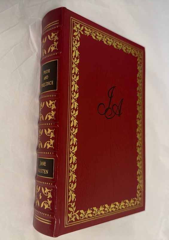 Pride and Prejudice by Jane Austen. Easton Press, Collector’s Edition Leather