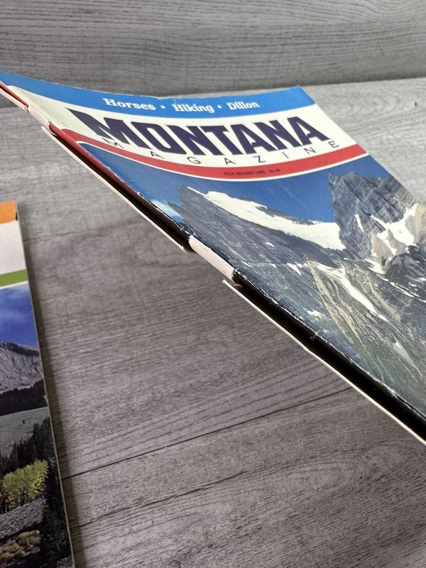 Vintage 1985 Lot Of 4 Montana Magazine Bimonthly Issues gallery