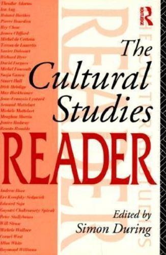 THE CULTURAL STUDIES READER By Simon During Paperback-VG.