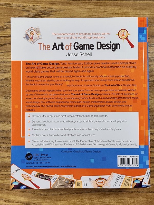 The Art of Game Design: A Book of Lenses, Third Edition "CLEAN No MARKS" gallery