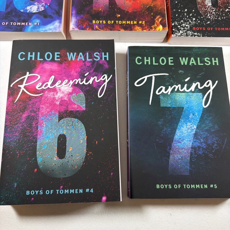 Lot 5 Boys of Tommen Chloe Walsh TPB Binding Keeping Saving Redeeming Taming gallery