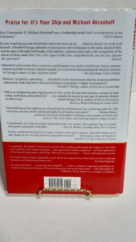 1ST ED. Get Your Ship Together D. Michael Abrashoff 2005 Leadership Business gallery