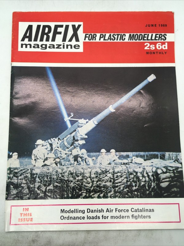 Airfix Monthly Magazine. June 1969. Hobby. For Plastic Modellers