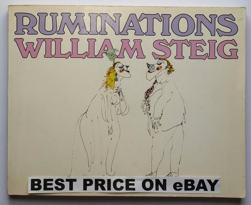 Ruminations William Steig 1984 First Edition Paperback 156 Pages