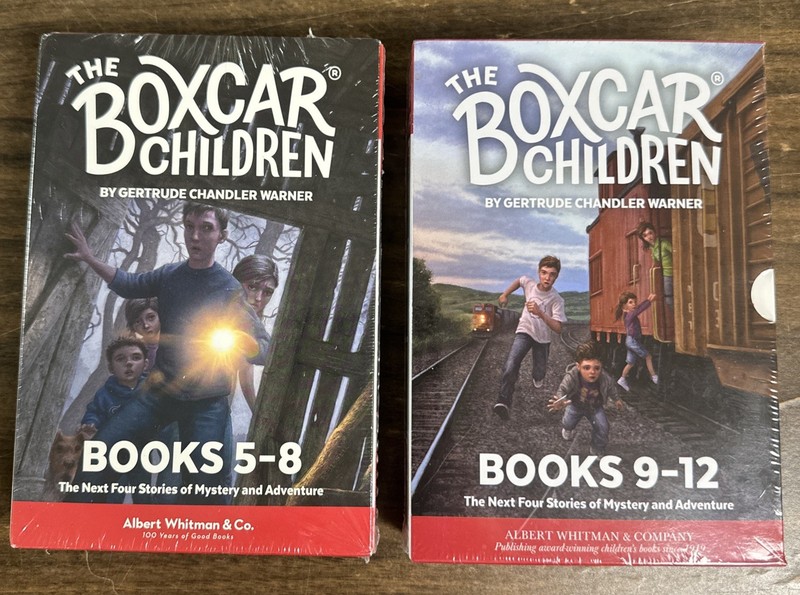 The Boxcar Children Books 5-8 9-12 Sealed Box Set X2 New