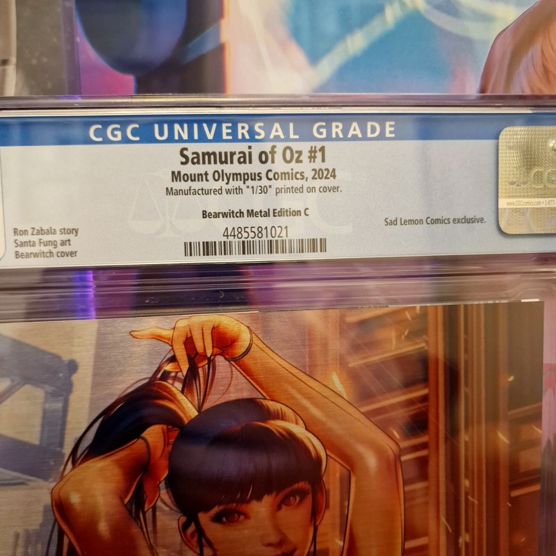 Samurai Of Oz #1 CGC 9.8 Stellar Blade Eve Cosplay Bearwitch Metal LTD 01/30 🥵 gallery