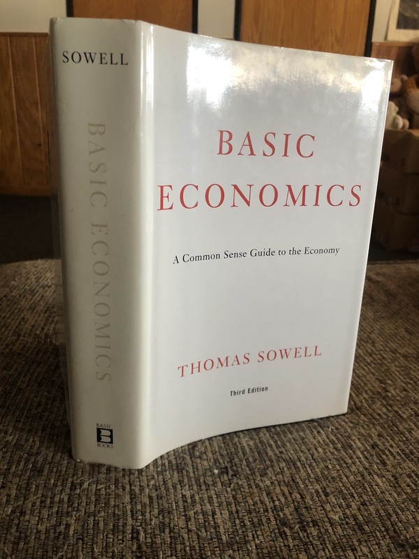 Basic Economics A Common Sense Guide to Economy by Thomas Sowell 2007 3rd/1st