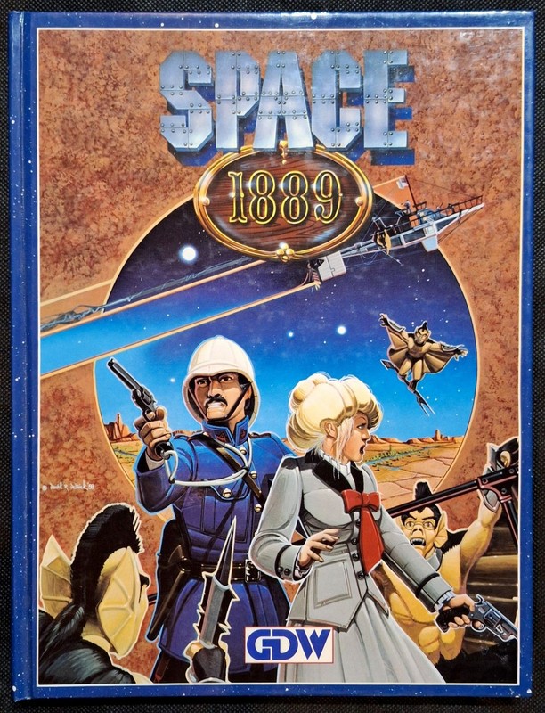 Space 1889: Science Fiction Role Playing in a More Civilized Time hardcover rpg