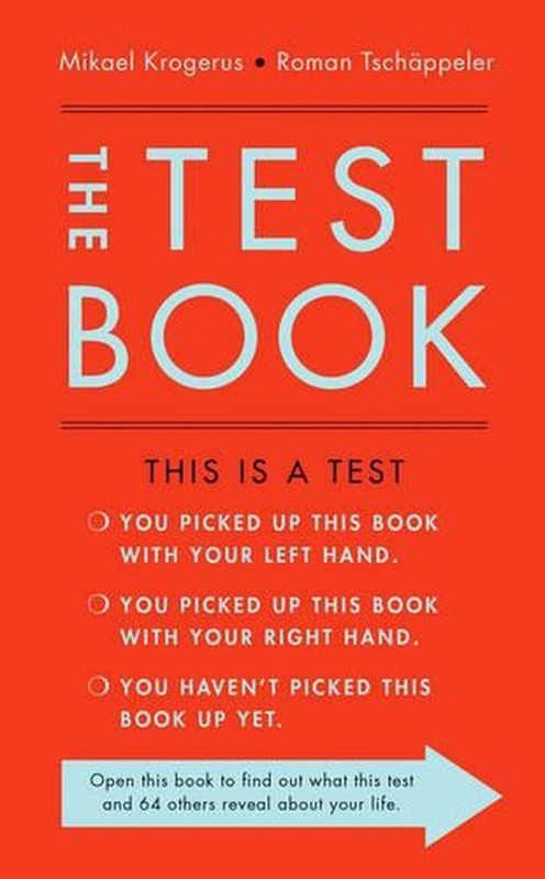 The Test Book by Mikael Krogerus (English) Hardcover Book