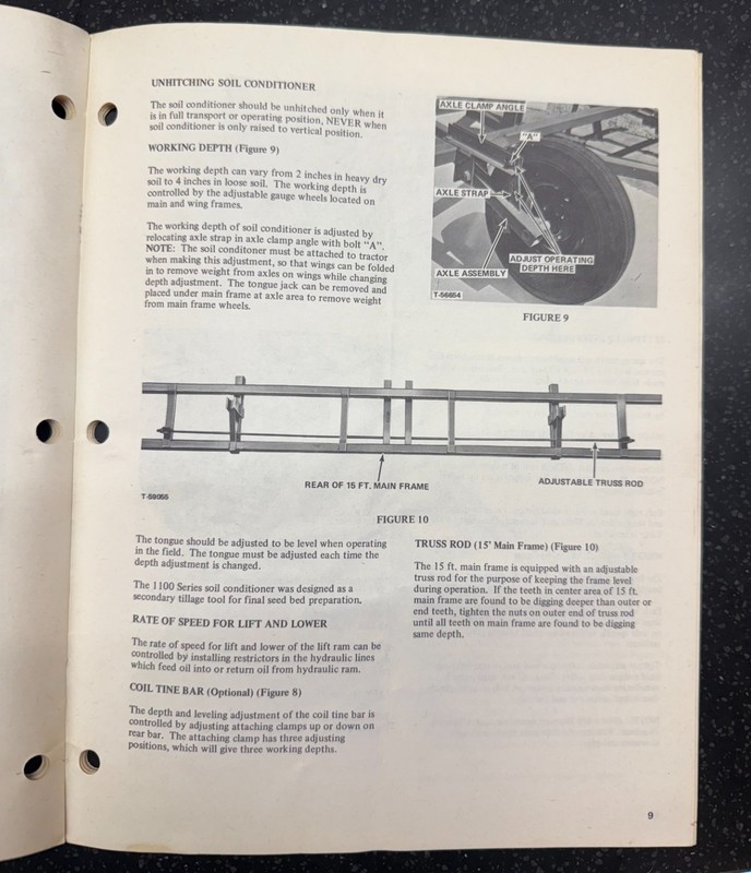 Allis Chalmers Model 1100 Soil Conditioner Operator's Manual gallery