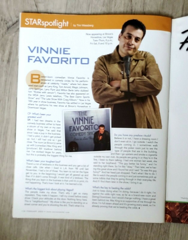 Casino Player Magazine February 2005 Featured George Cooney -158 Pages gallery