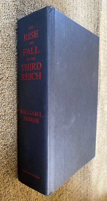 The Rise and Fall of the Third Reich William Shirer New Intro Rosenbaum HC Book