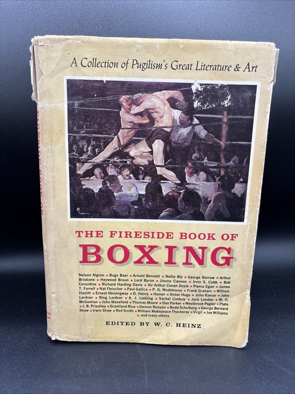 1961 The Fireside Book Of Boxing 1st Printing W. C. Heinz