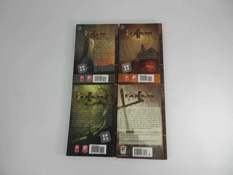 PRIEST Vol 1-16 Softcover Manga Tokyopop Lot Min-Woo Hyung- Very Good gallery