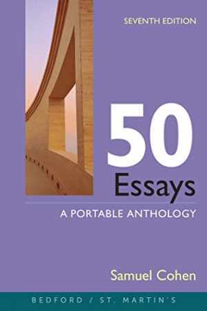 50 Essays: A Portable Anthology (The Essays) – Hardcover, by Cohen Samuel – Good