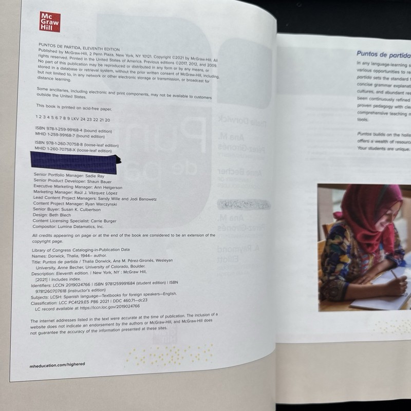 Puntos De Partida 11th Edition Hardcover Textbook by Dorwick , Becher gallery