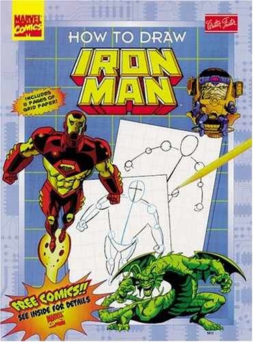 How to Draw Iron Man – Paperback, by Walter Foster Publishing – Very Good