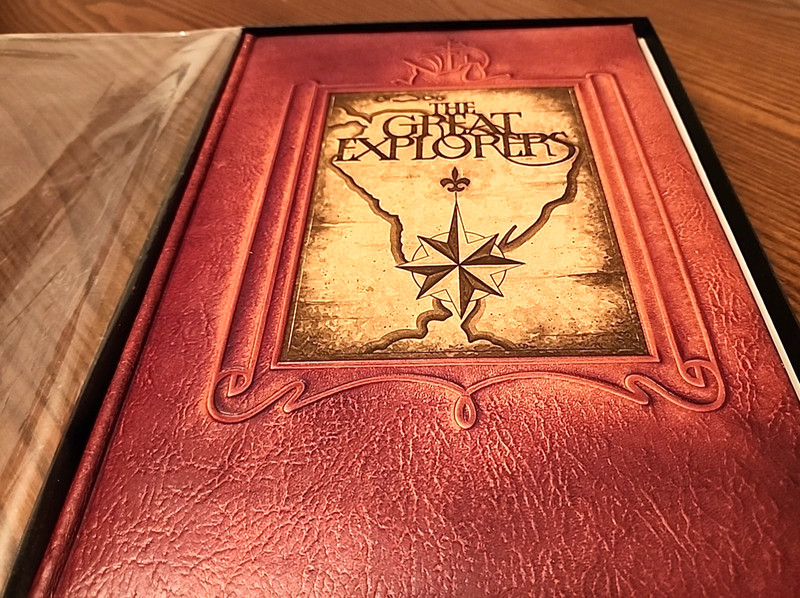 VTG SPECIAL EDITION w/ box: Great Explorers Piers Pennington Handcrafted Leather