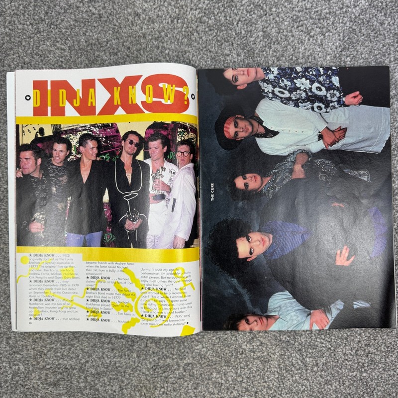 TV and Movie Screen 75 Pop Shots Magazine December 1989 Vol 36 No 6 NKOTB Prince gallery