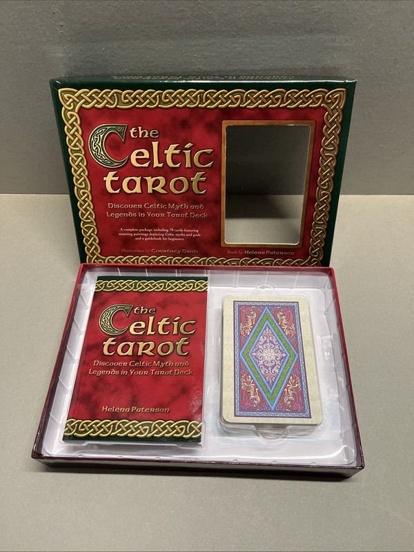 The Celtic Tarot Myth & Legends Tarot Deck 78 Cards & Guidebook in Box