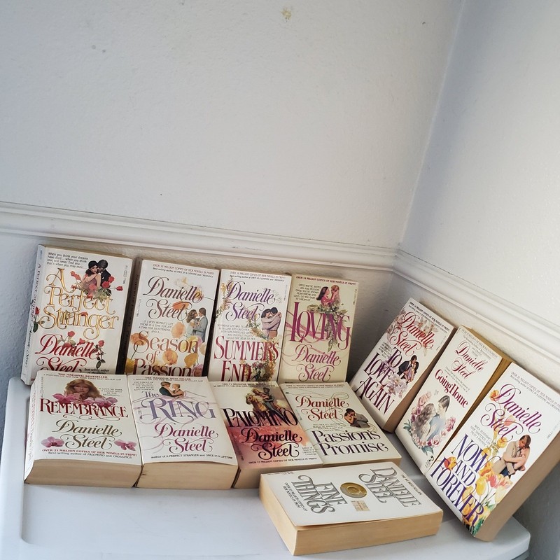 Danielle Steel Vintage Paperback Book Lot of 12 Romance Novels Dell Pocket Books gallery