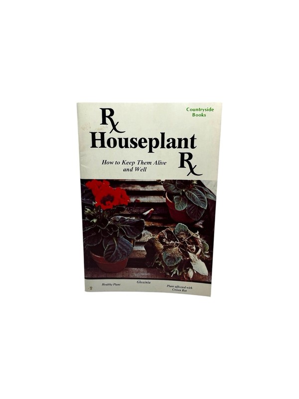 Houseplant RX by Countryside Books Illustrated Paperback 1976