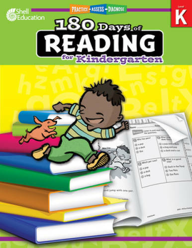 180 Days of Reading for Kindergarten (180 Days of Practice) – Paperback – GOOD